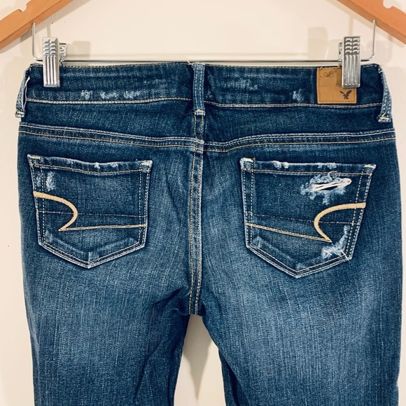 NEW American Eagle Distressed Regular Jeans - Picture 4 of 7